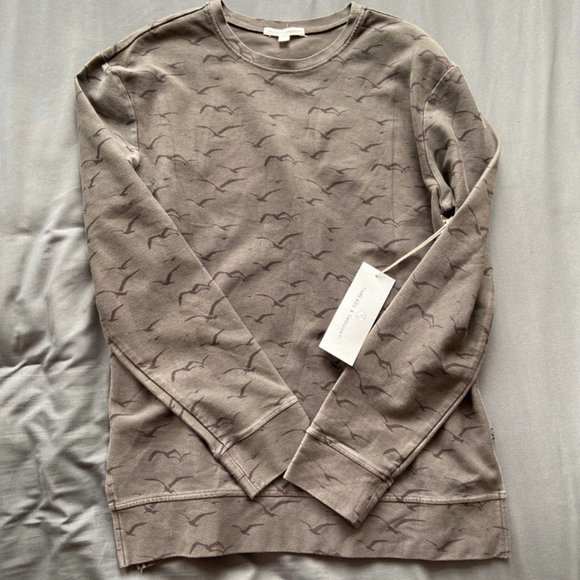 Threads 4 Thought Crew Neck Pull Over Mens Sweatshirt Size Small S NWT - Picture 3 of 5